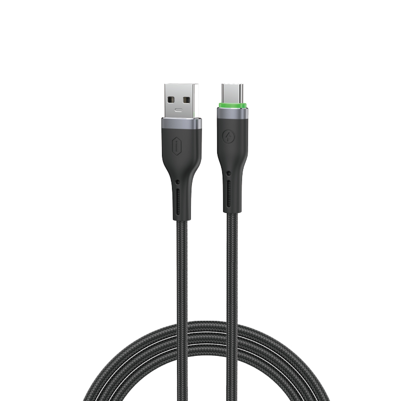 WiWU 27W OringLink Nylon Braided Cable A-C 1M